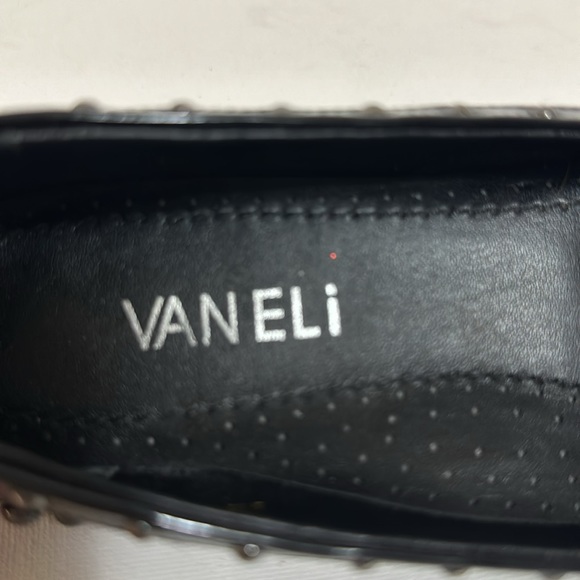VanEli Studded Black Flats Size 5 - Picture 6 of 7
